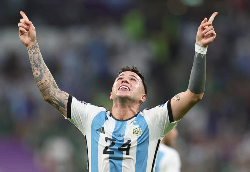 欧冠末轮切尔西奏凯，恩佐畅谈马拉多纳球场进球之喜